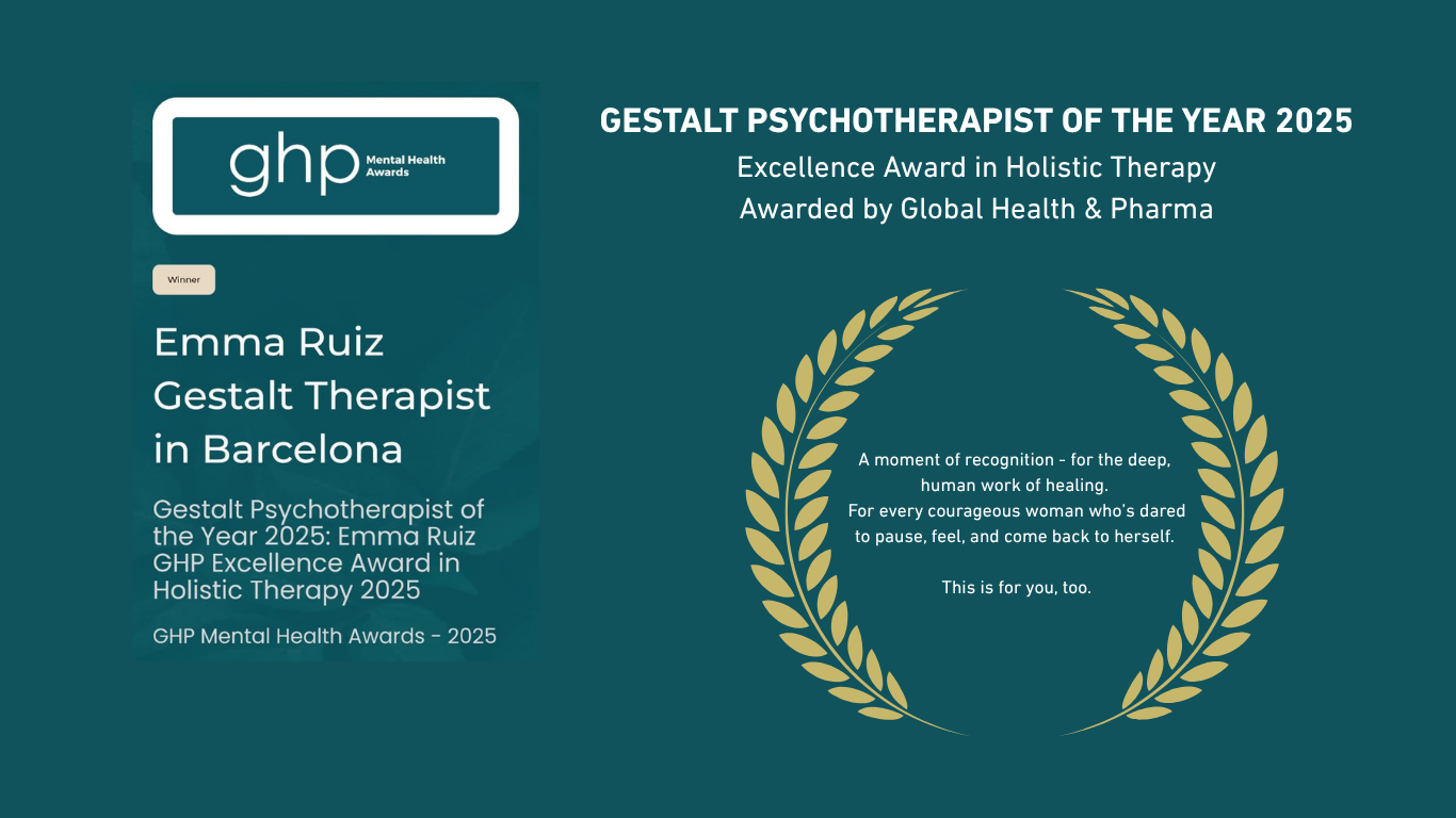 Emma Ruiz award winning Gestalt therapy